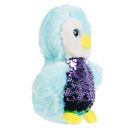 Игрушка мягкая Мульти-Пульти Пингвин с пайетками 20 см