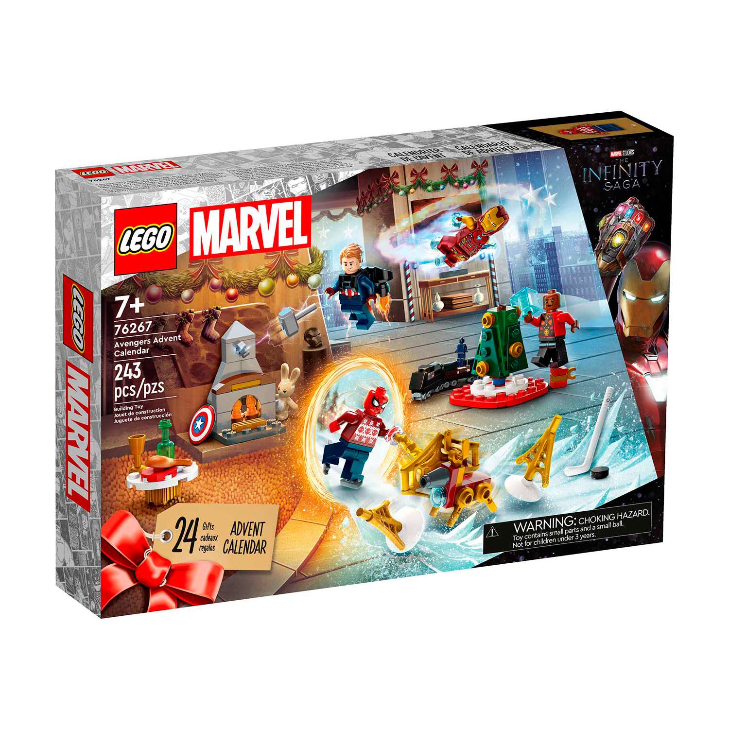 Конструктор детский LEGO Marvel Адвент-календарь Мстители 76267 - фото 8