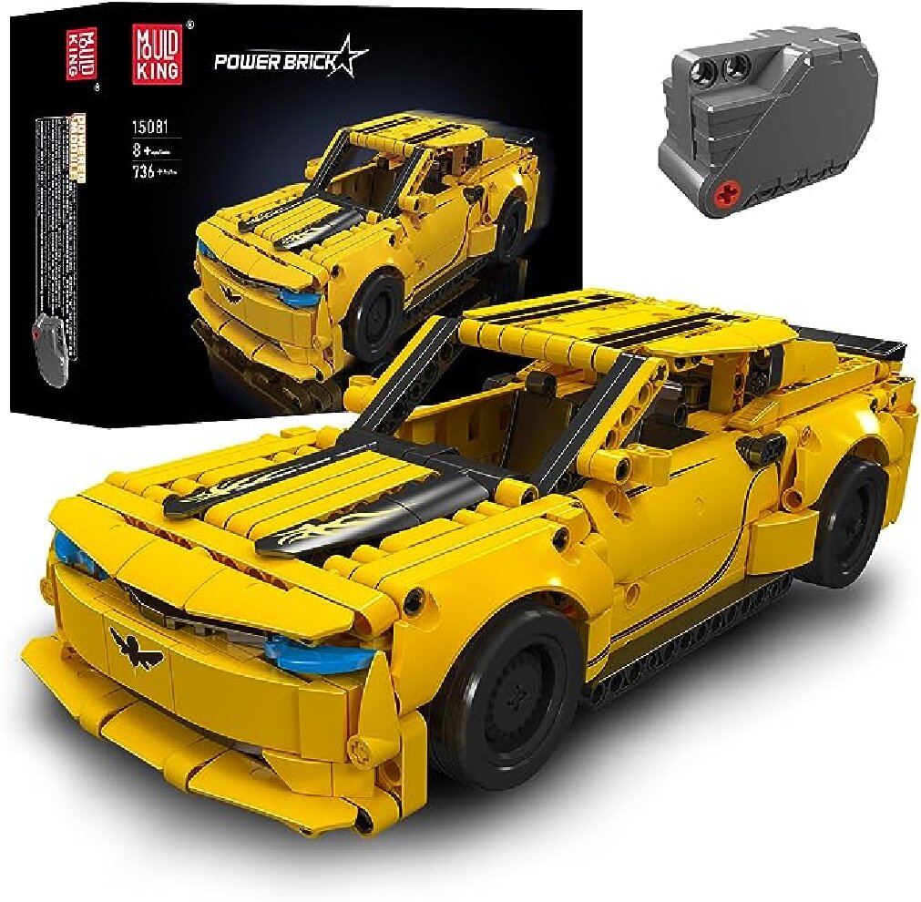 Конструктор Mould King 15081 Автомобиль Bumblebee Pull Back купить по цене  2816 ₽ в интернет-магазине Детский мир