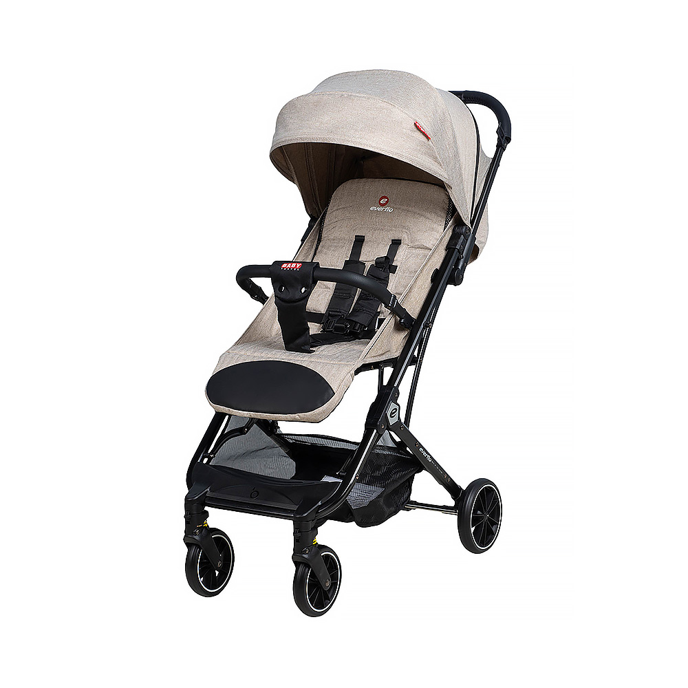 Коляска прогулочная EVERFLO Baby travel E-336 Beige - фото 7