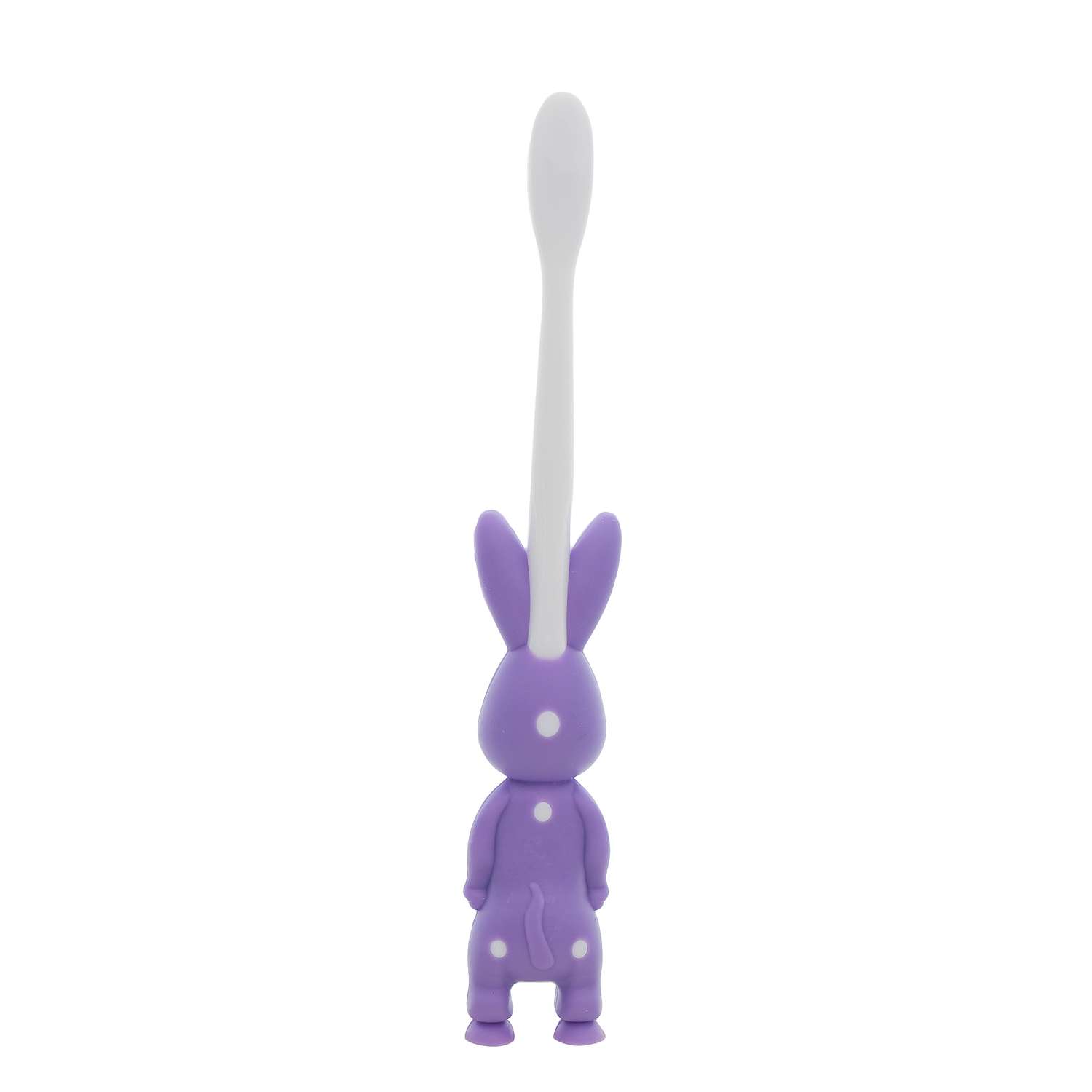 Зубные щетки детские Hi Dent Bunny мягкая с колпачком 7-10лет фиолетовая 2шт - фото 4
