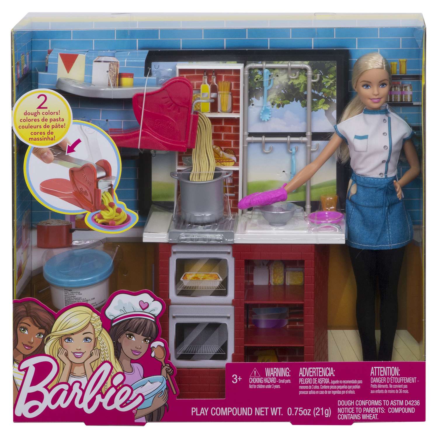 Набор Barbie Шеф итальянской кухни с куклой DMC36 - фото 2