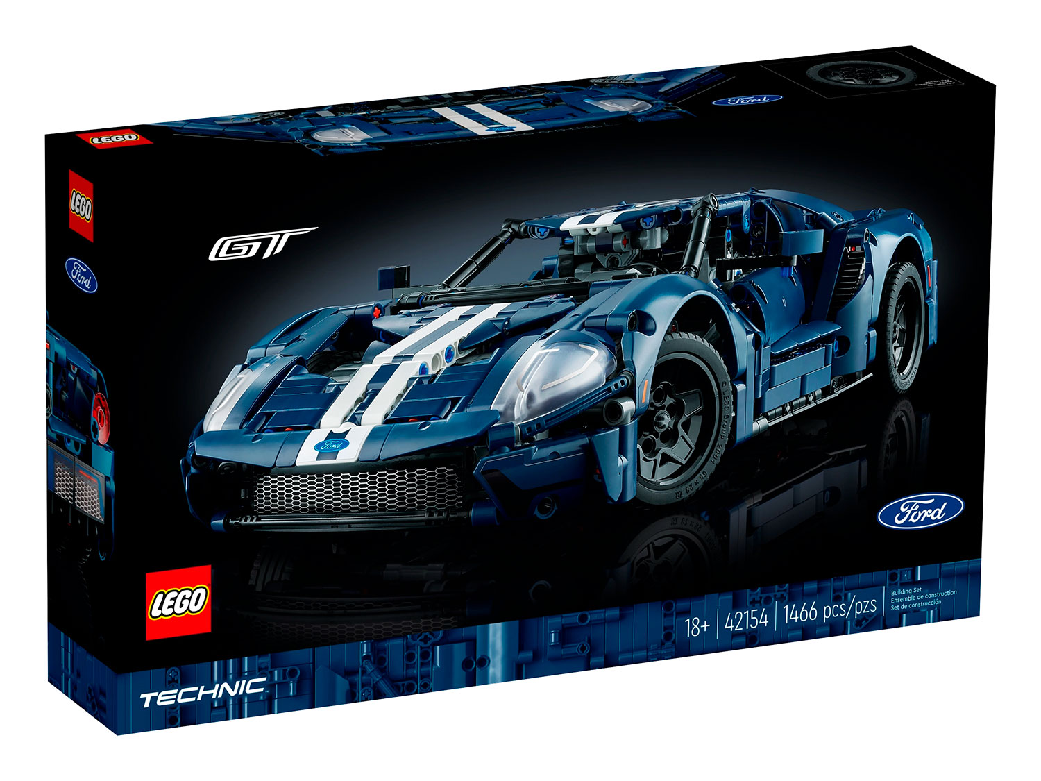 Конструктор LEGO Technic Автомобиль GT 2022 42154 - фото 7