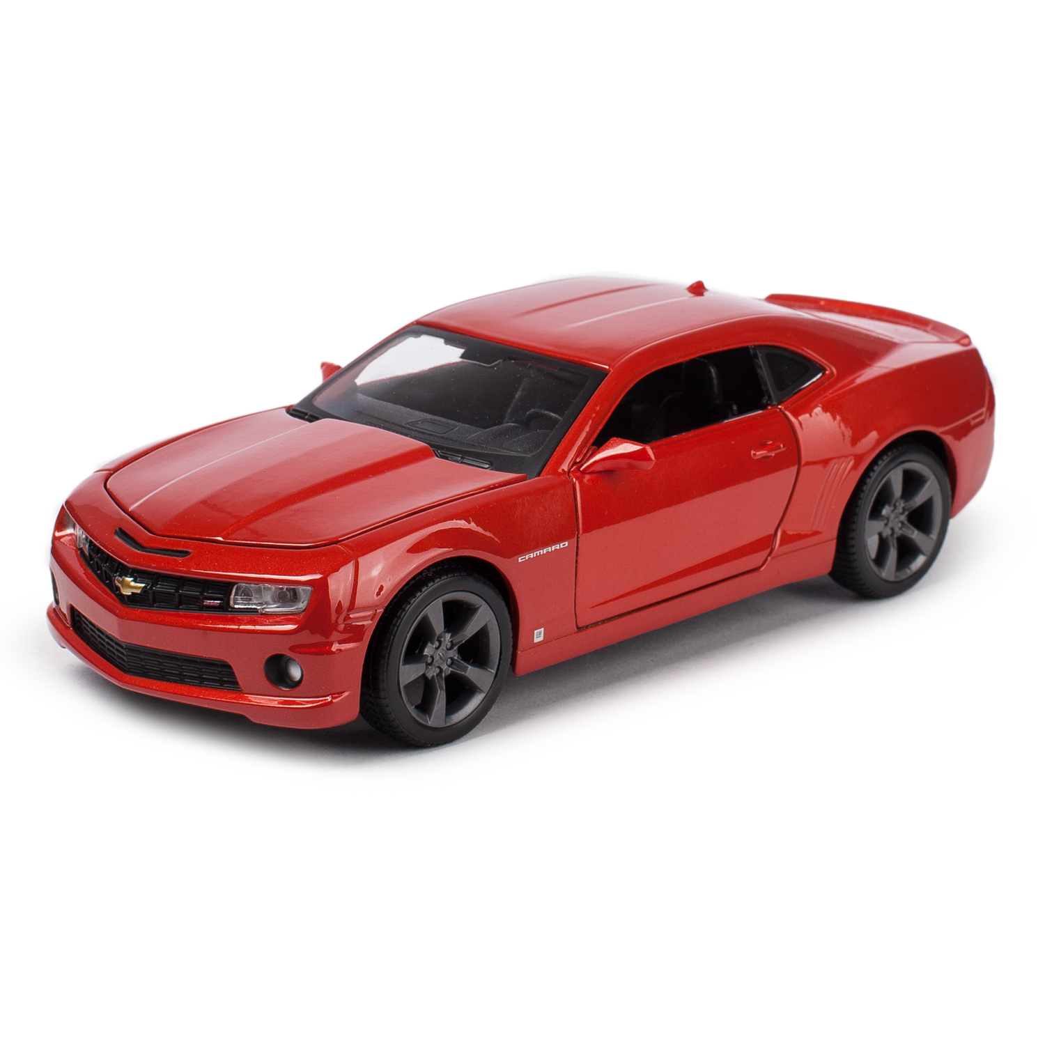 Автомобиль MAISTO Chevrolet Camaro SS 1:24 без механизмов оранжевый 31207 - фото 1