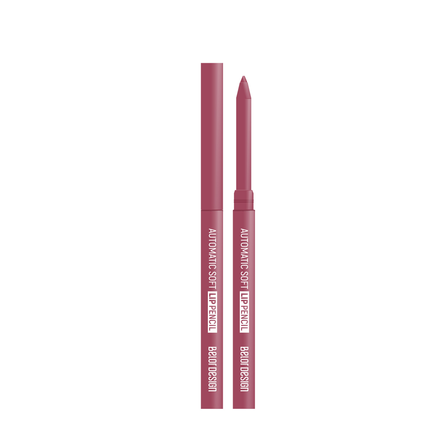 Карандаш для губ Belor Design Automatic soft eyepencil Механический Тон 207 Вишневый - фото 1