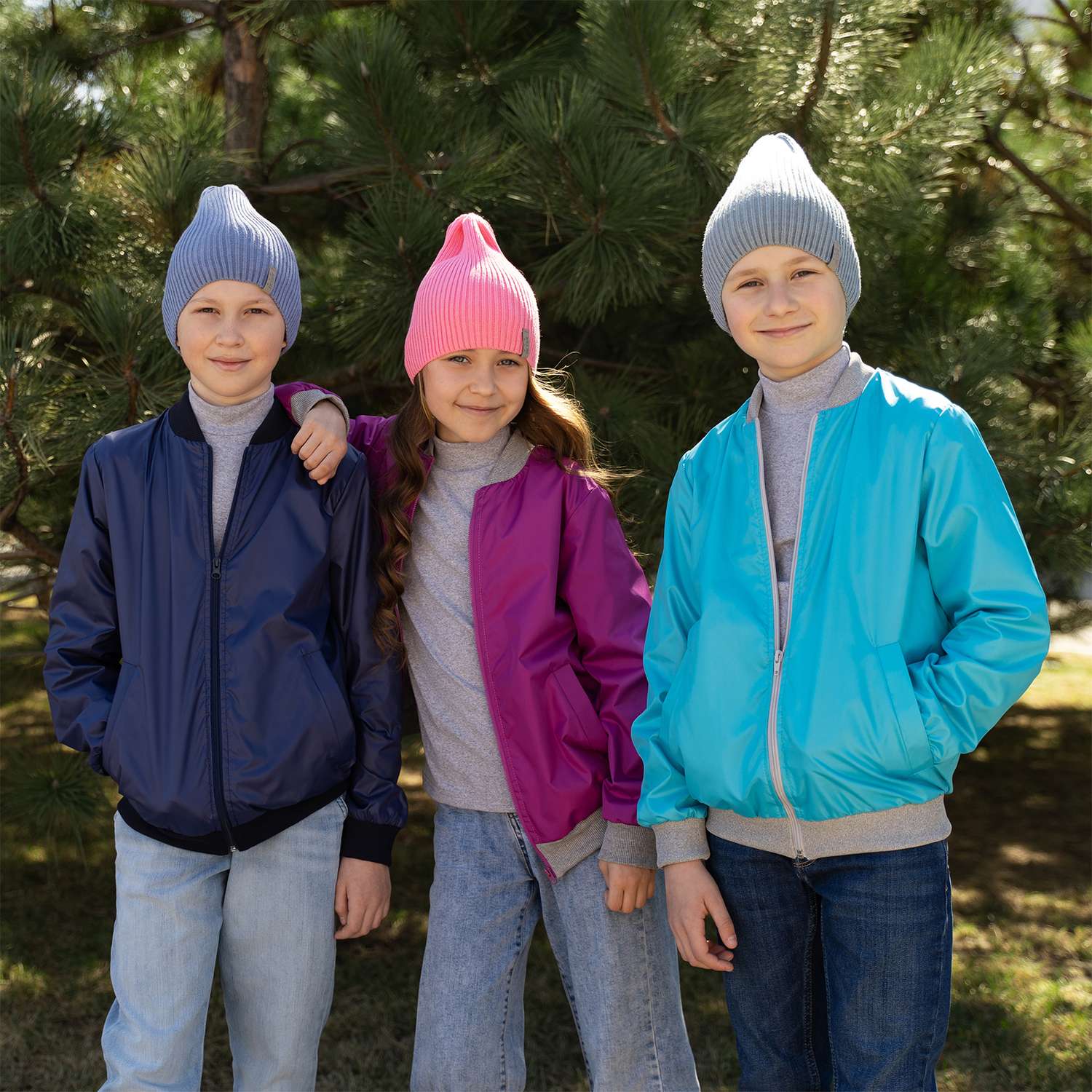 Бомбер Arctic kids 20-024 синий - фото 36