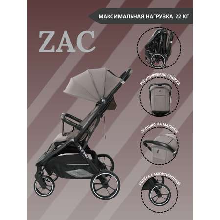 Коляска Ining baby прогулочная Zac KR336 grey