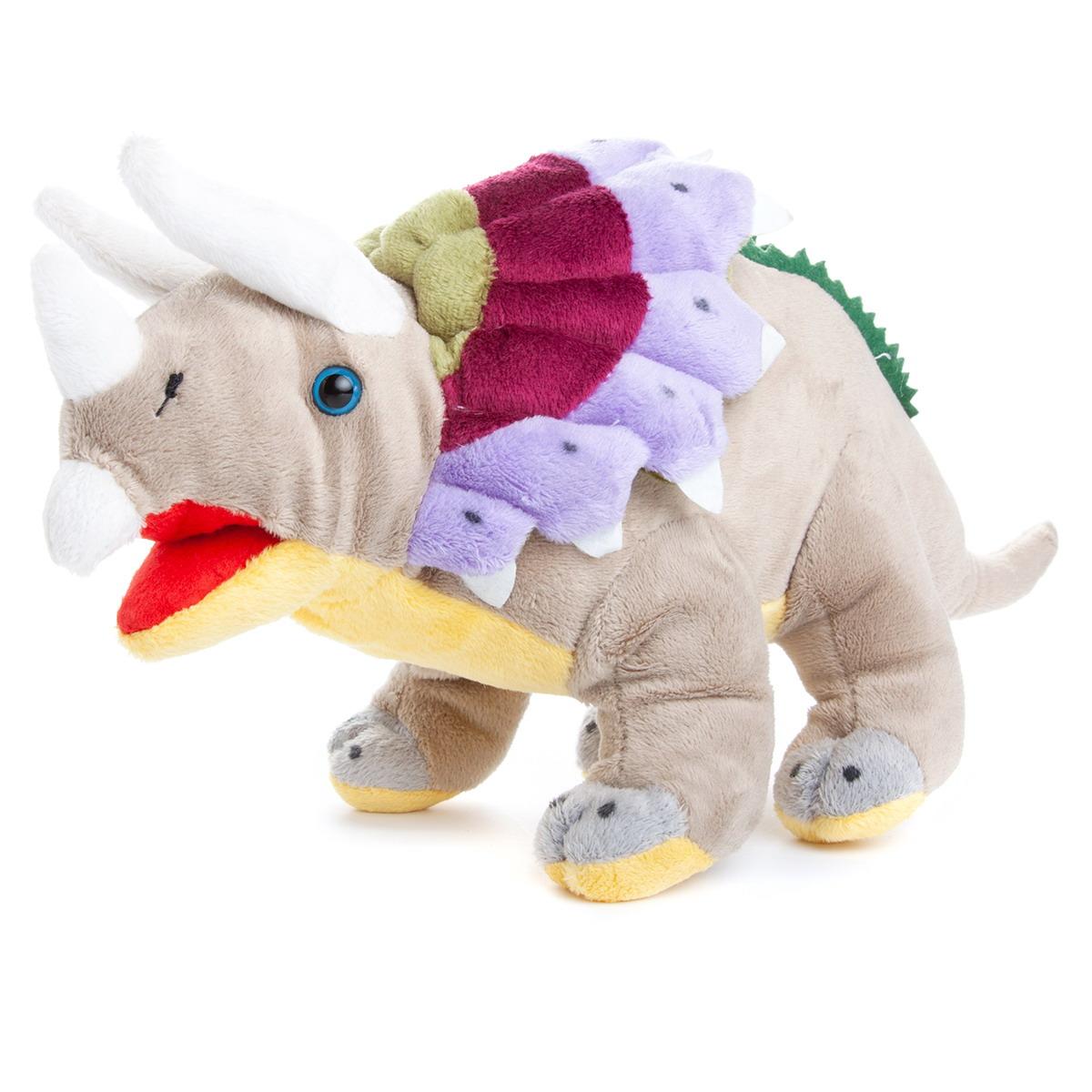 Мягкая игрушка ABTOYS Dino World динозавр Трицераптор 36 см купить по цене  748 ₽ в интернет-магазине Детский мир