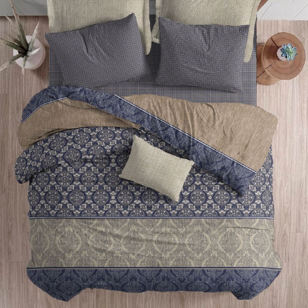 Комплект постельного белья Bravo Беверли 2 спальное макси наволочки 70х70 см - фото 4