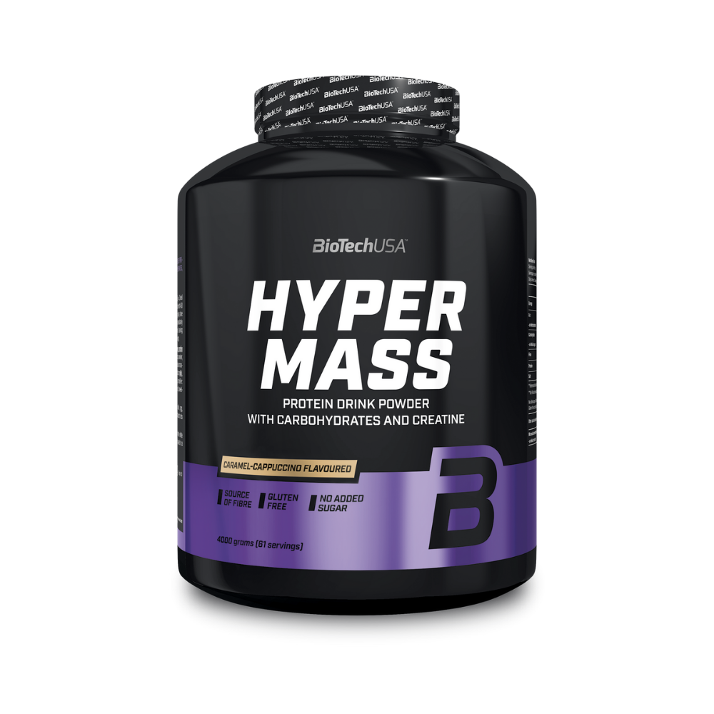 Гейнер BiotechUSA Hyper Mass 4000 г. Карамель - каппучино - фото 1