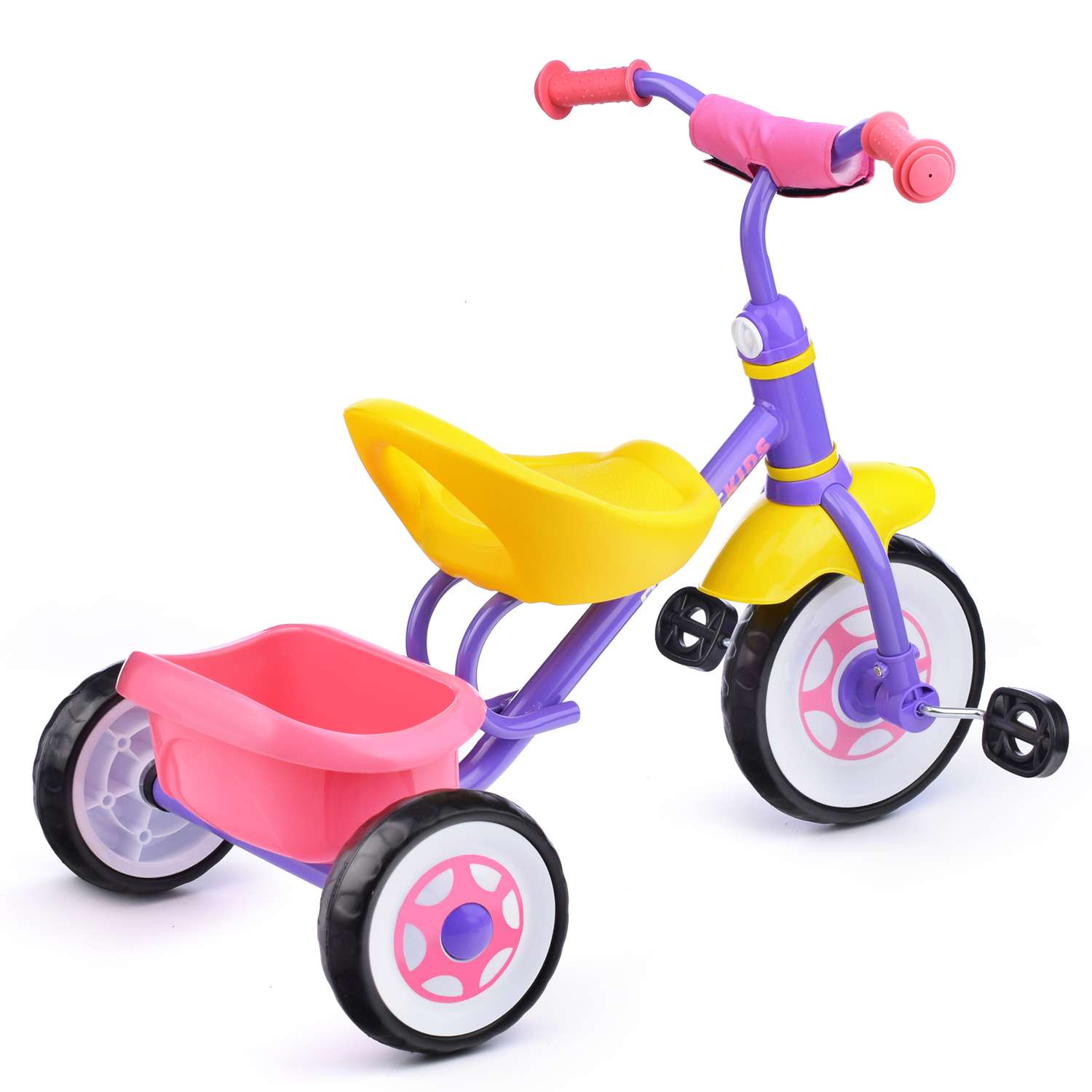 Велосипед трехколесный ROCKET фиолетовый - фото 2