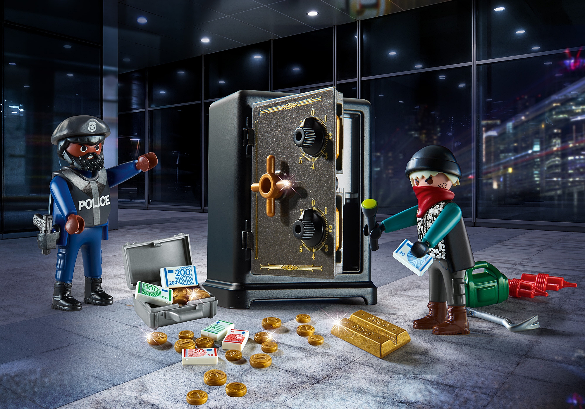 Конструктор Playmobil Стартовый пакет Ограбление банка - фото 3