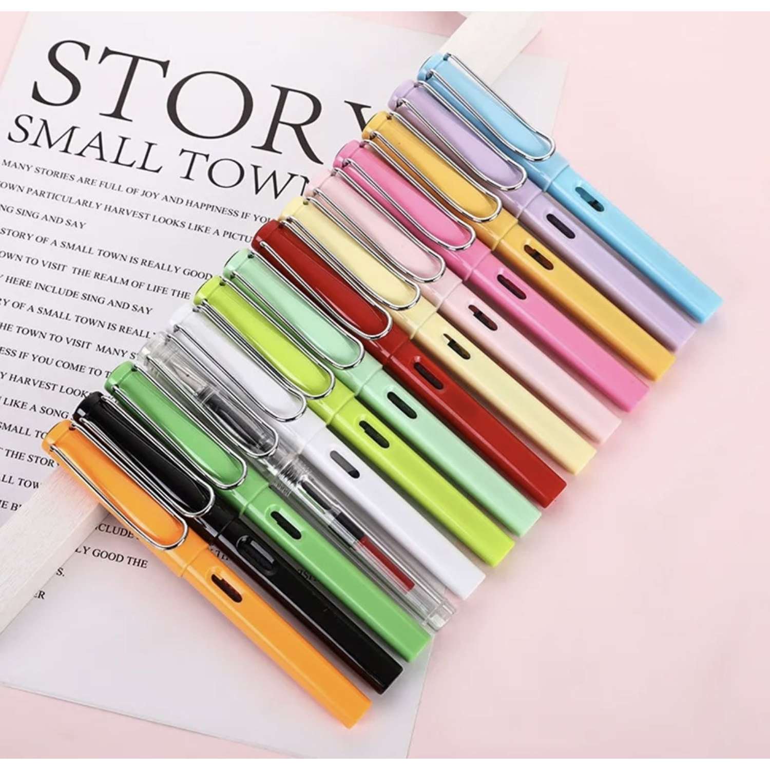 Вечный карандаш Panawealth International разноцветный с ластиком 12 штук - фото 1