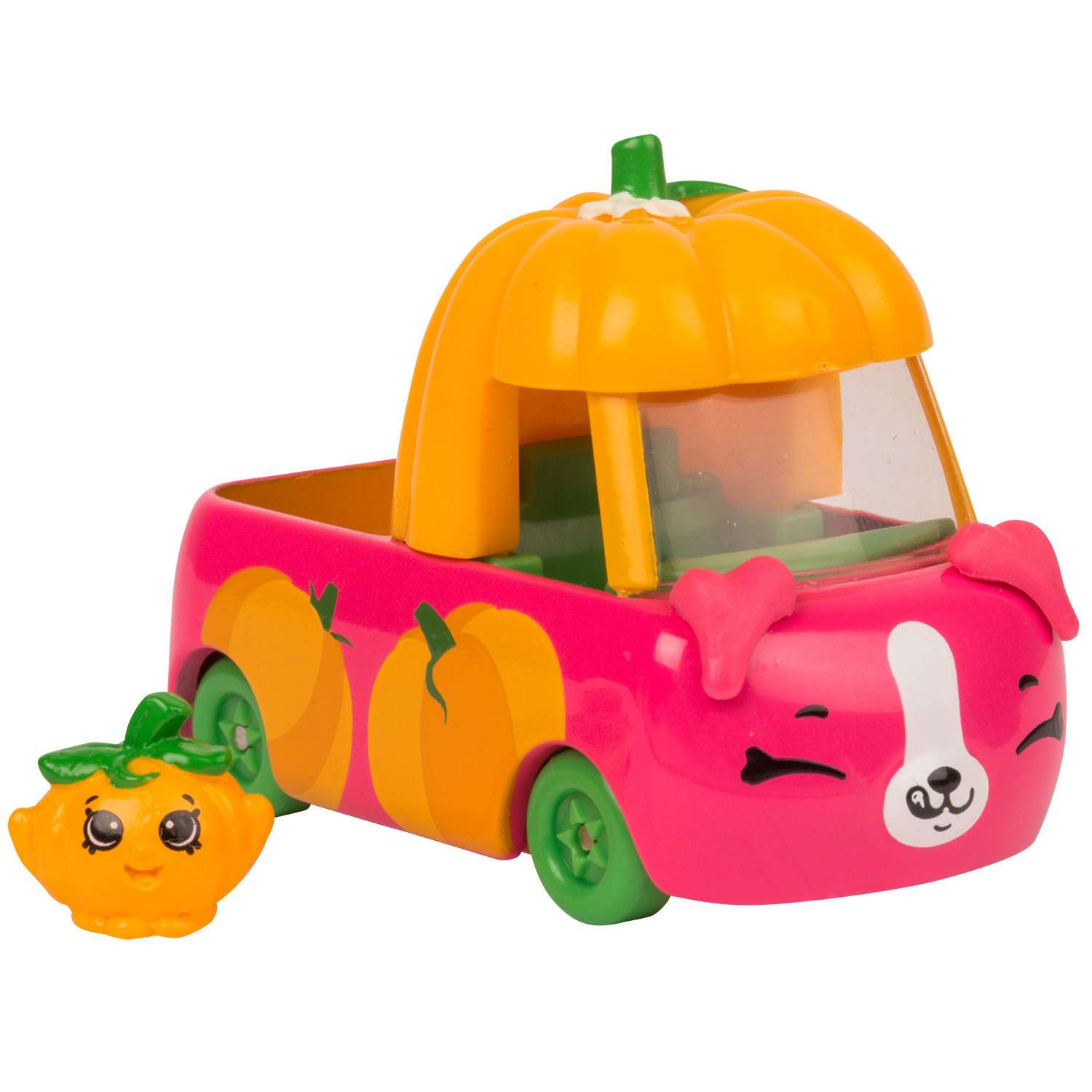 Машинка Cutie Cars с мини-фигуркой Shopkins S3 Тыквенный Пикап 56734 - фото 1