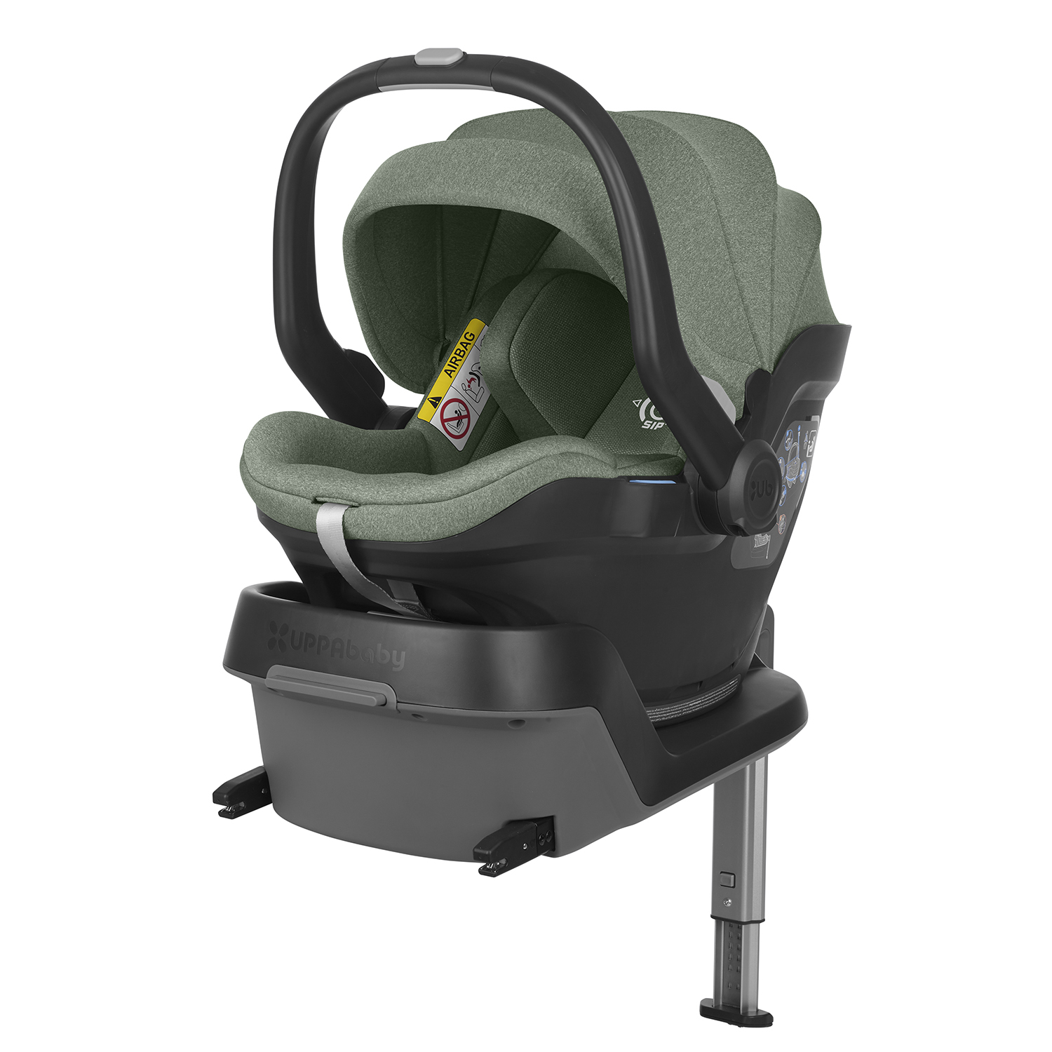 Автокресло UPPAbaby Mesa I-size Emmett Зеленый меланж - фото 10