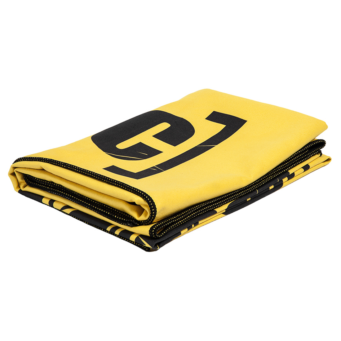 Полотенце из микрофибры Mad Wave Microfiber towel Pandemic M0761 05 2 06W желтое 80х140 см - фото 4