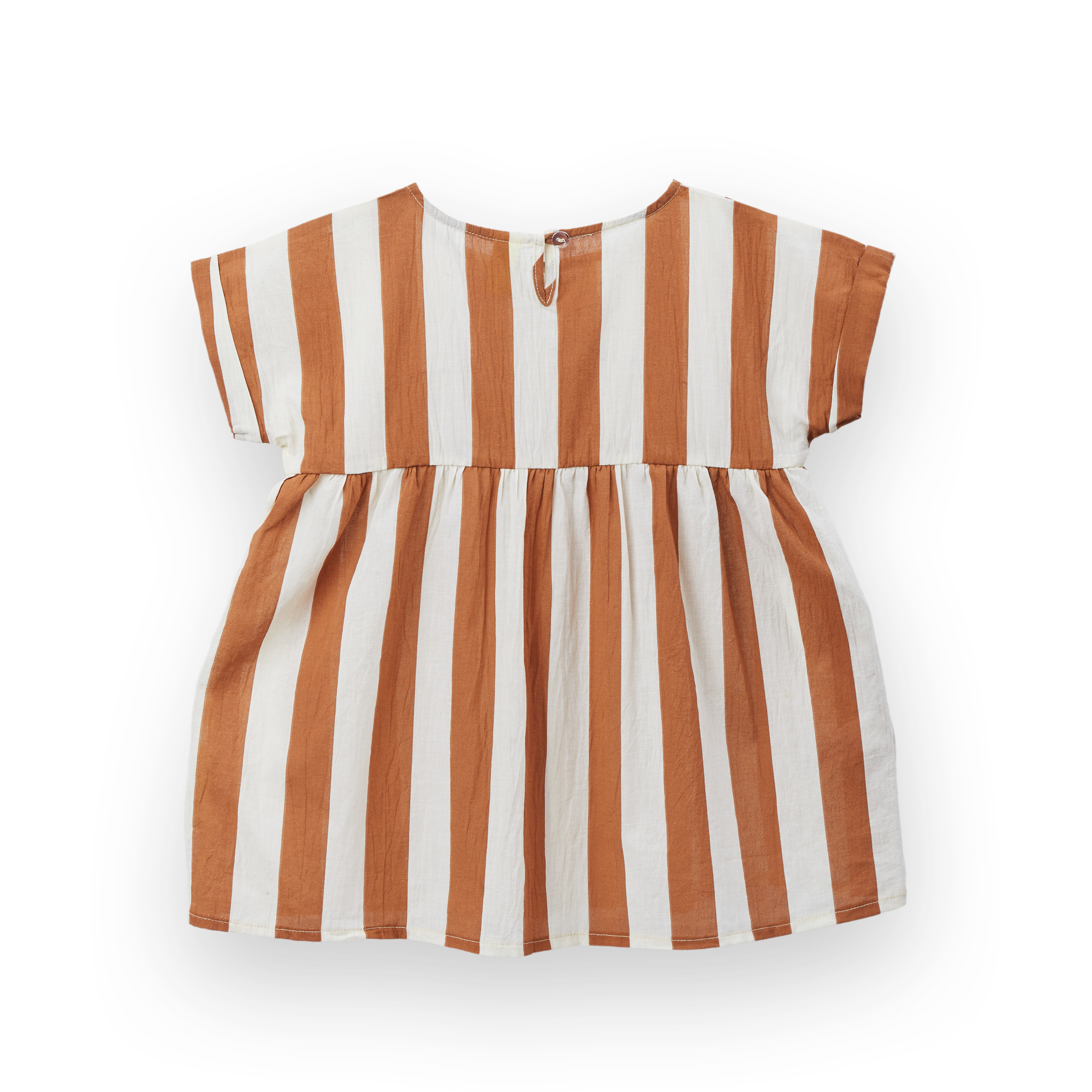 Платье HAPPY BABY 88118-brown stripe - фото 4