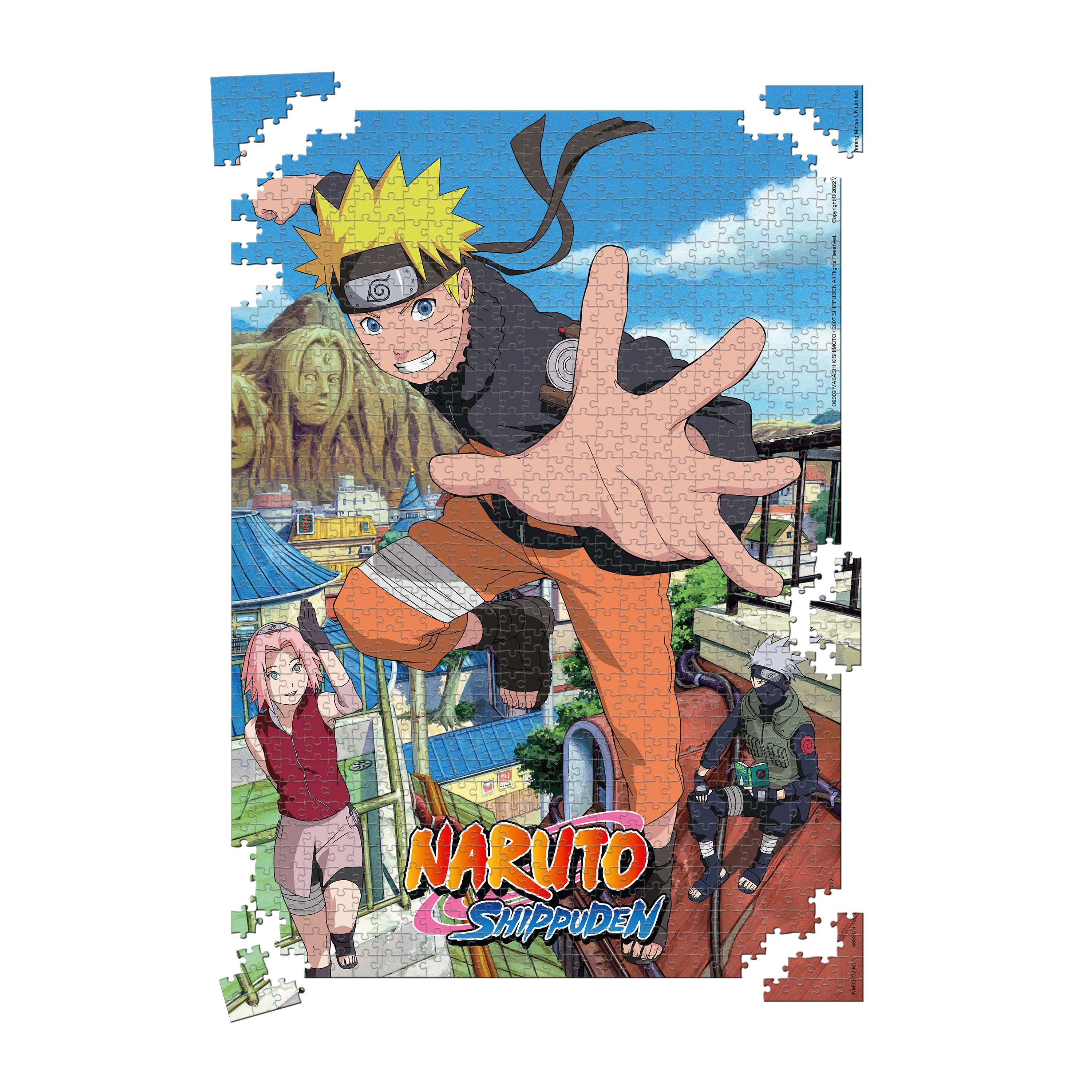 Пазл 1000 деталей Winning Moves Наруто Naruto - фото 2