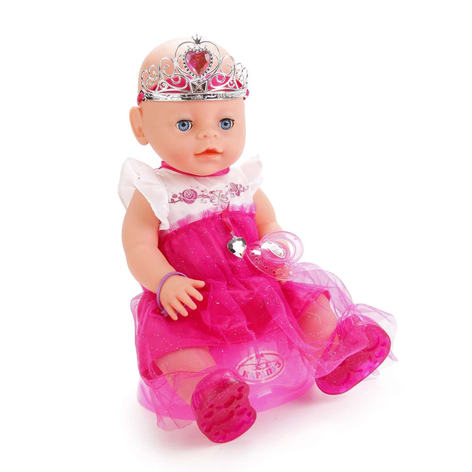 Кукла Карапуз Пупс 5 функций озвученный, 40 см в ассортименте 215457 - фото 12