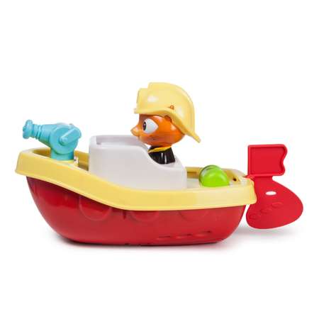 Игрушка для ванной Tomy Пожарный катер со звуковым пультом