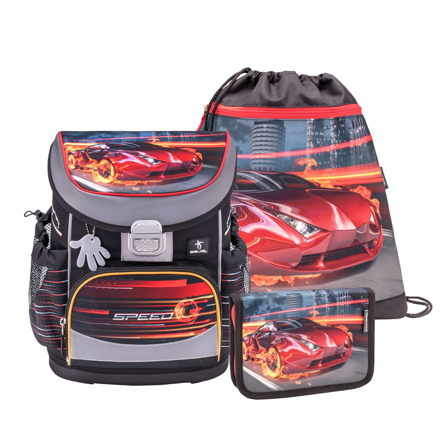Школьный ранец BELMIL Mini-Fit Speed с наполнением серия 405-33-P13-SET - фото 2
