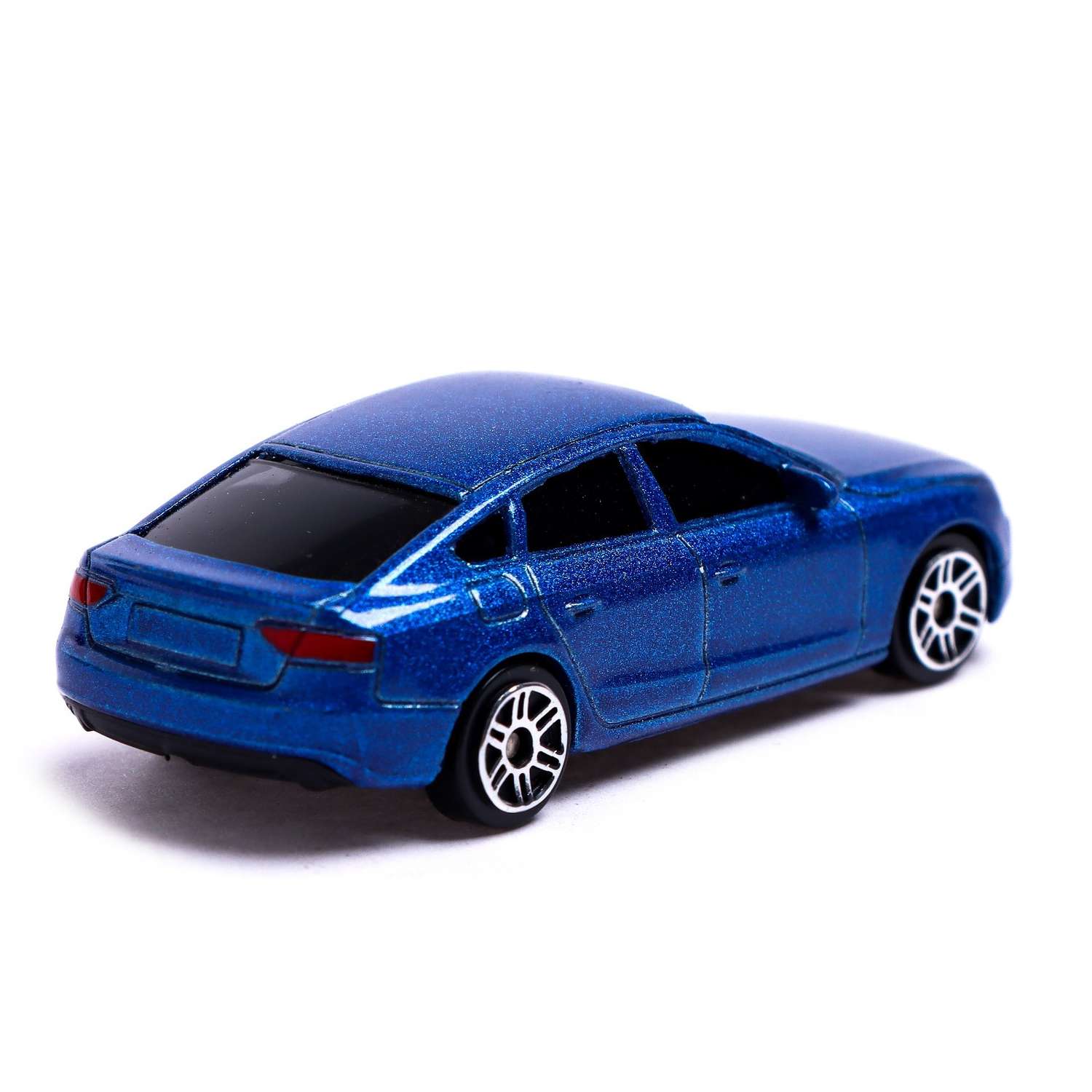 Машина Автоград металлическая AUDI A5 1:64 цвет синий 3098587 - фото 3