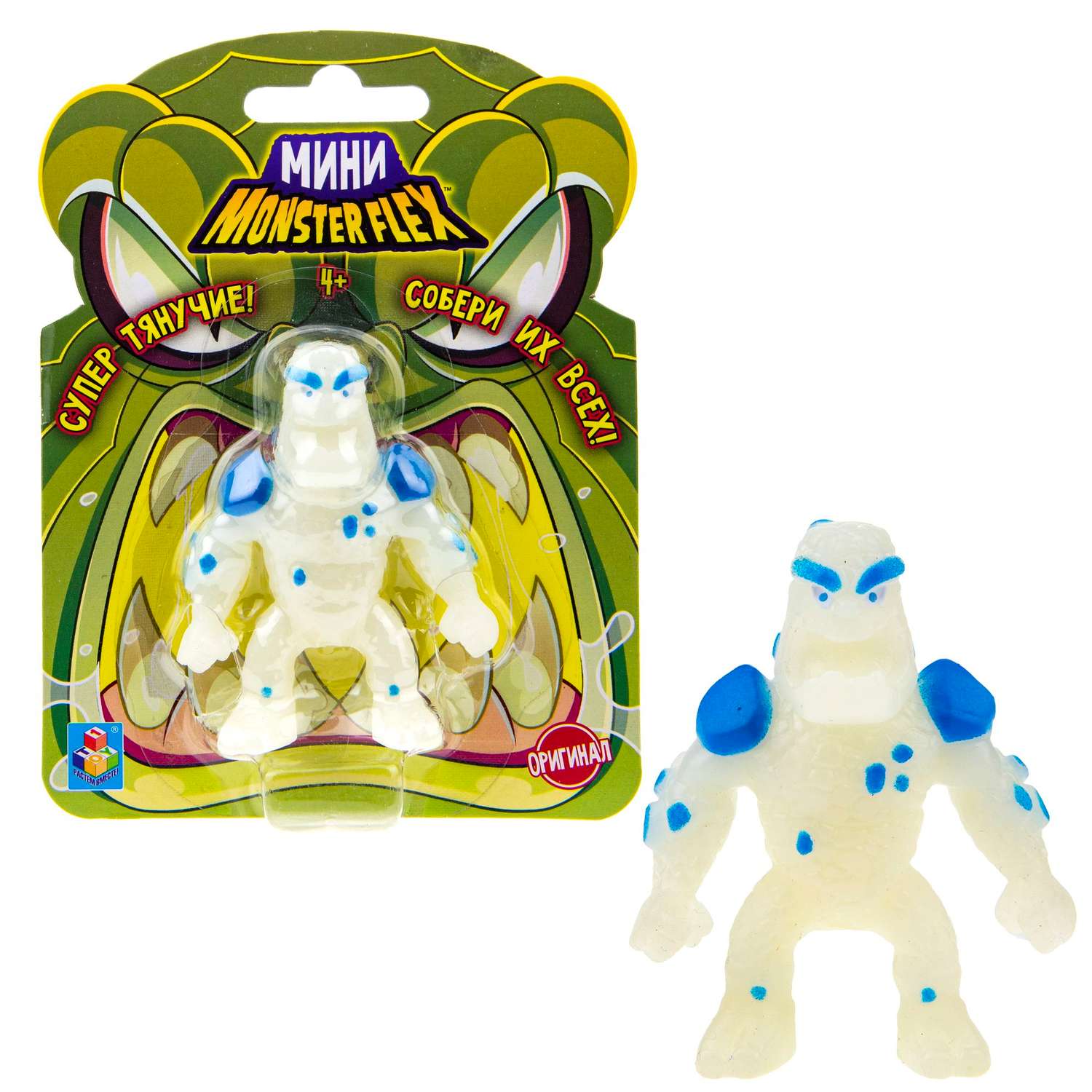 Игрушка тягун 1Toy Monster Flex Mini в ассортименте Т21688-2 - фото 18