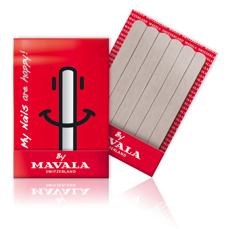 Мини-пилка Mavala Happy mini emery boards matchbook 6 шт