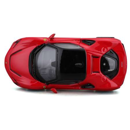 Машинка Bburago гоночная открывающиеся двери красная 18-36911