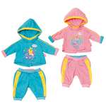 Одежда для кукол Zapf Creation Baby born Спортивный костюм 2шт в ассортименте 823-774