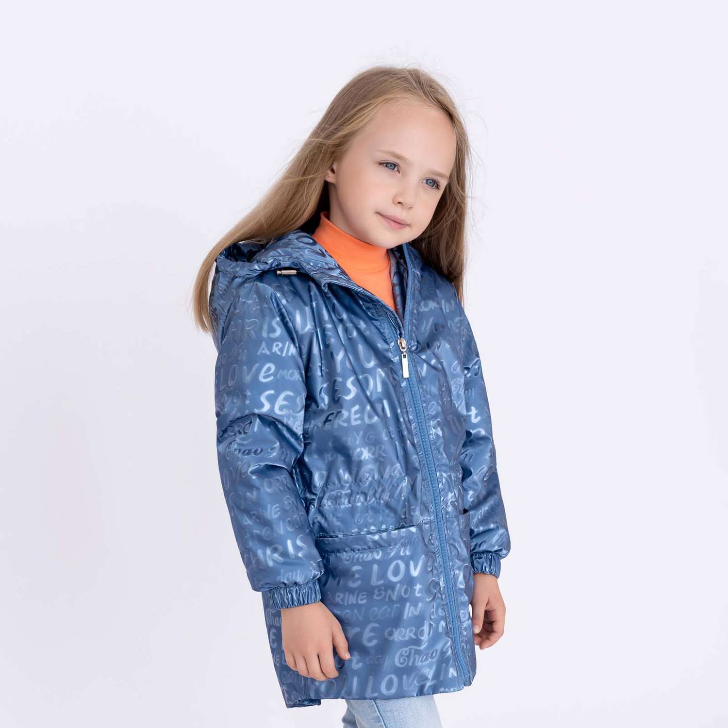 Куртка Arctic kids 70-052 джинс - фото 2