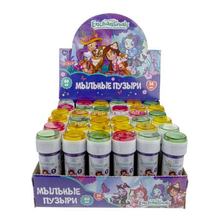 Мыльные пузыри 1TOY Enchantimals 60мл Т22259 в ассортименте