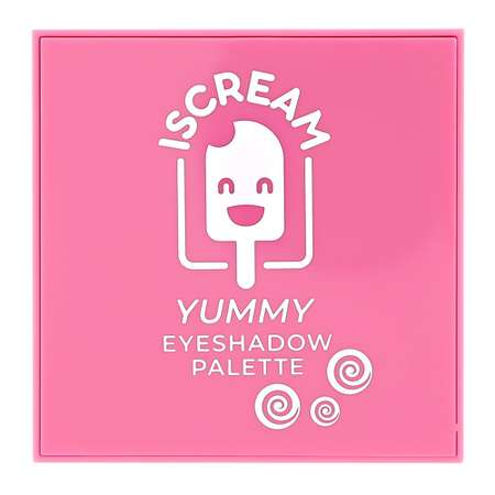 Палетка теней ISCREAM Yummy тон 03 peach