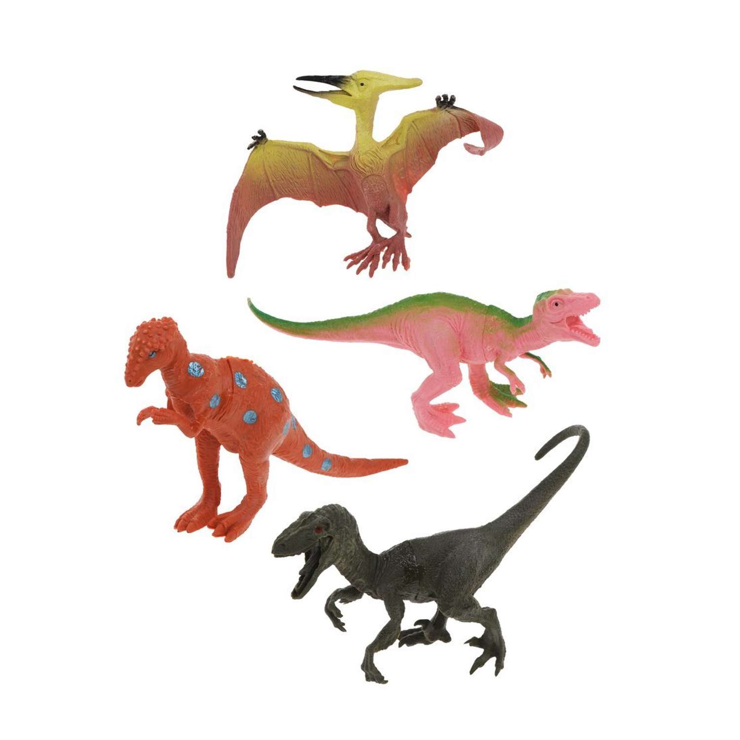 Набор динозавров Наша Игрушка Фигурки для игр 4 предмета - фото 1