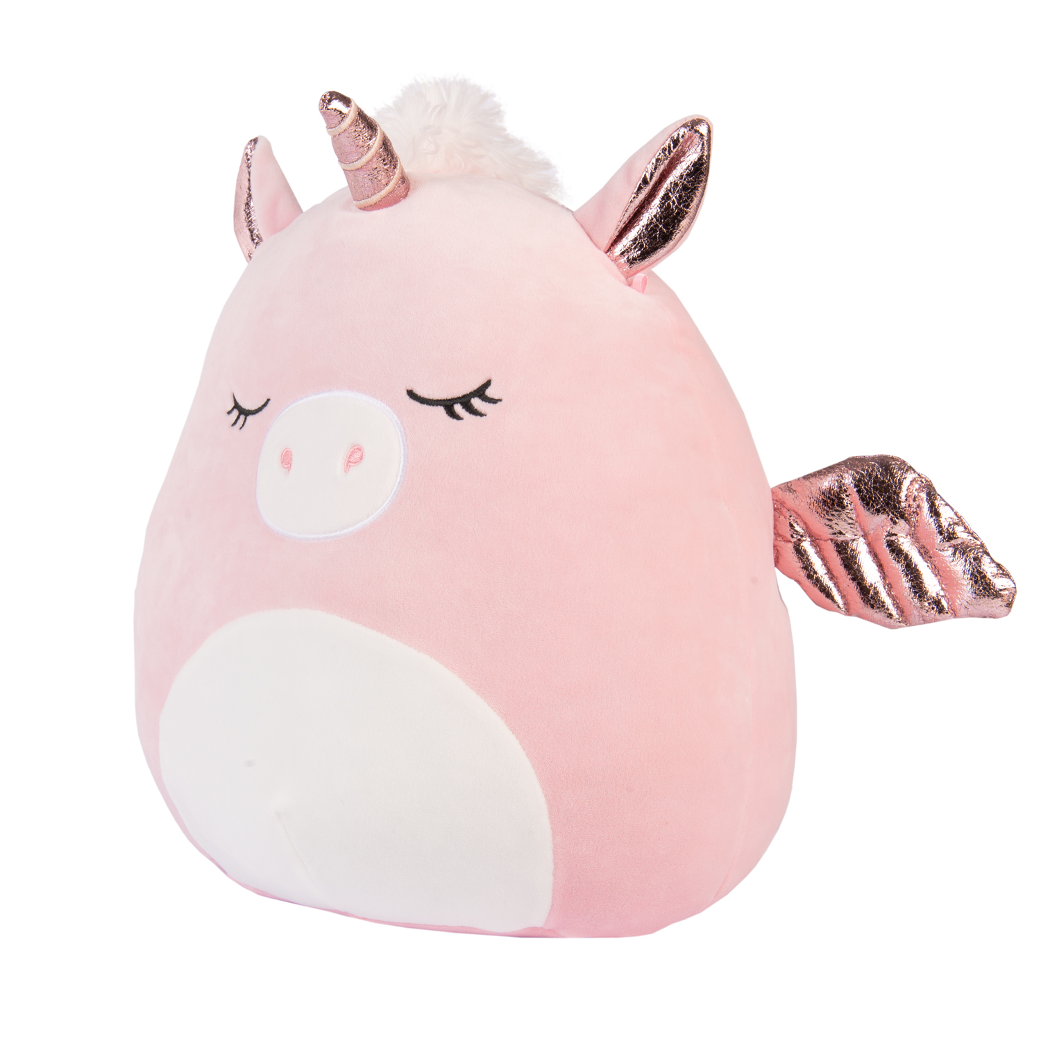 Игрушка мягконабивная Squishmallows Хрюшка-единорожка Грисси 39441 - фото 6