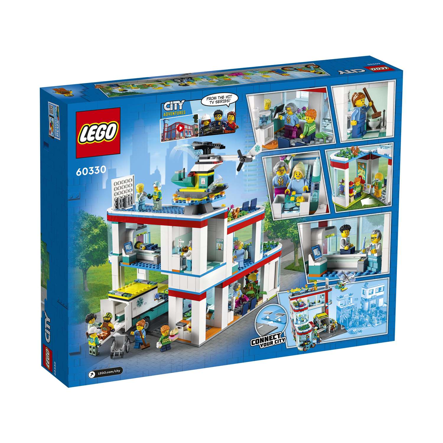 Конструктор детский LEGO City Больница 60330 - фото 12