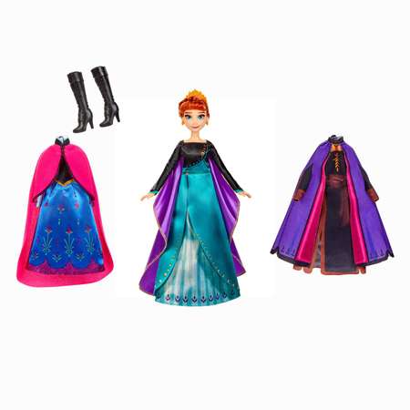 Кукла Disney Frozen Холодное Сердце 2 Анна 2 наряда E96685L0