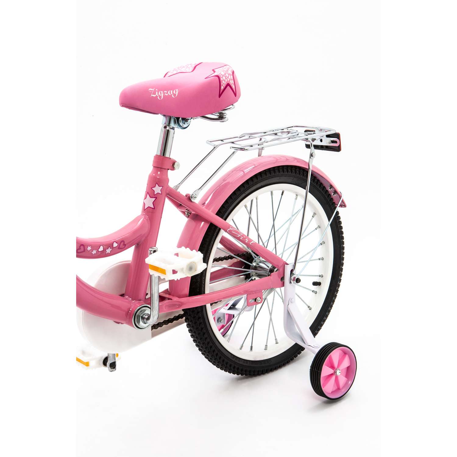 Велосипед ZigZag GIRL розовый 18 дюймов - фото 10