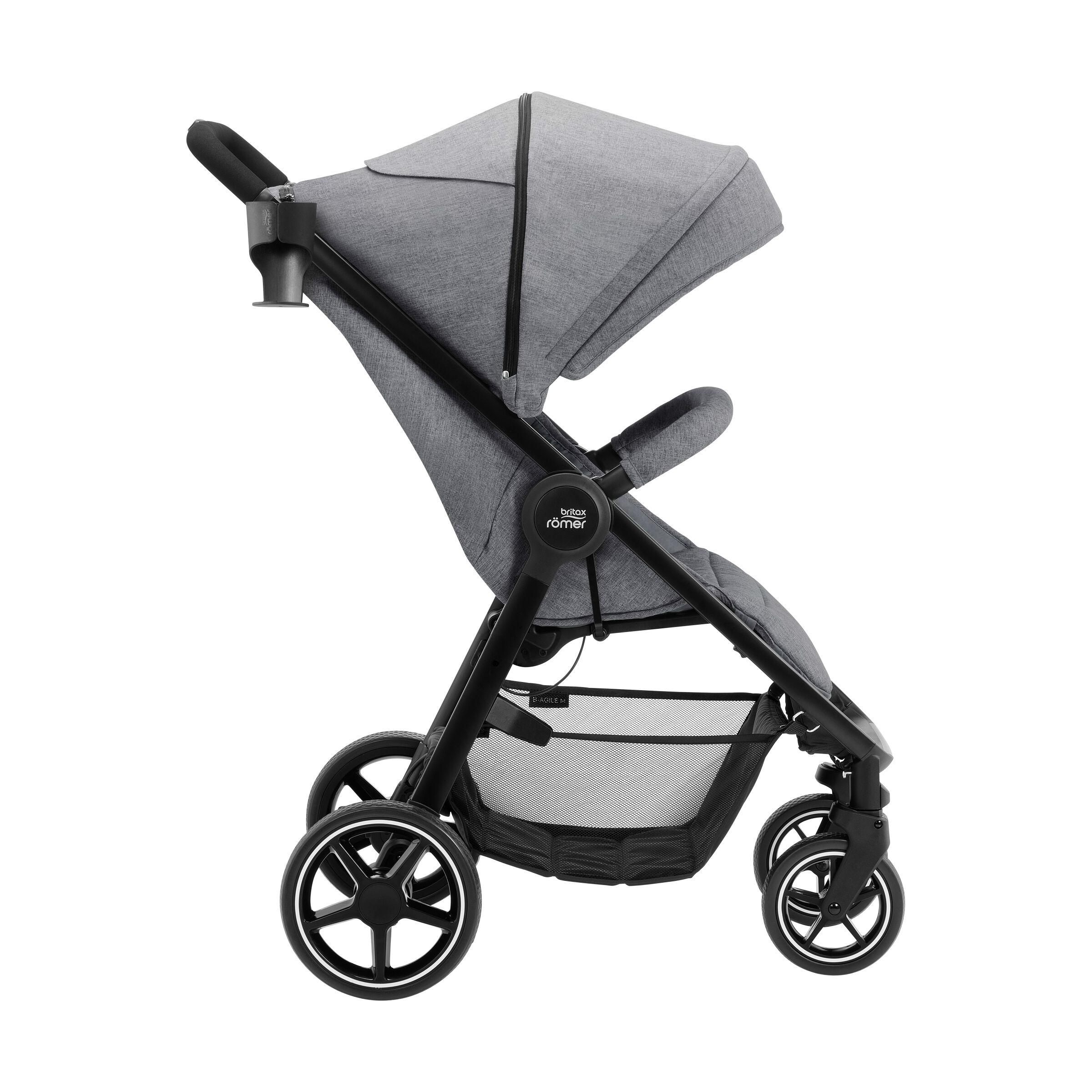 Коляска Britax Roemer B-Agile M Elephant Grey - фото 6