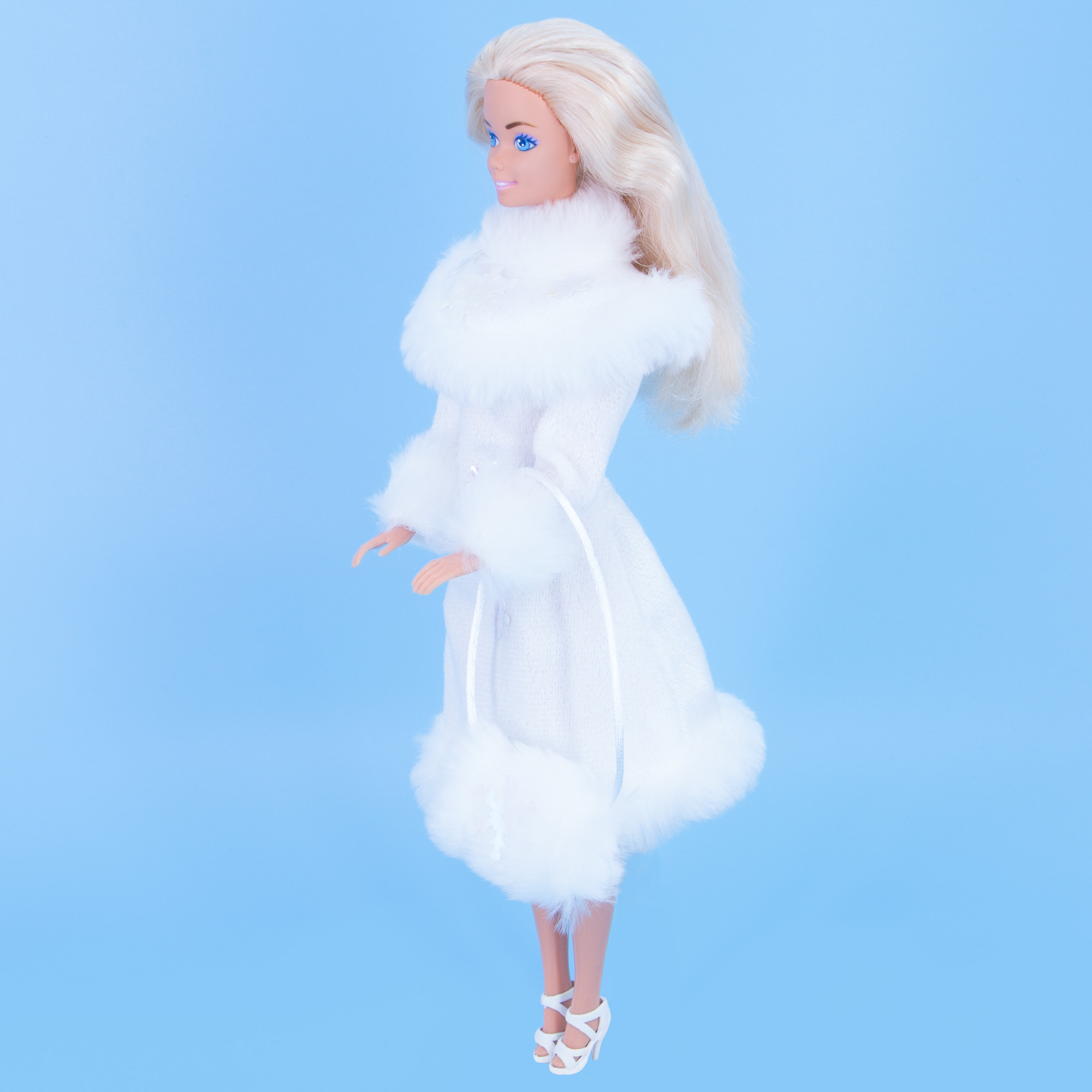 Костюм для куклы Модница 29 см Снегурочка 1405 белый 1405белый - фото 8