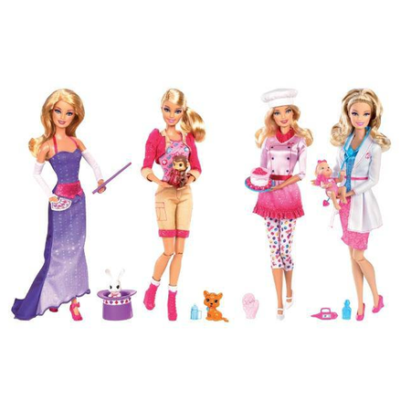 Кукла Barbie Barbie Серия Кем быть? куклы в ассортименте