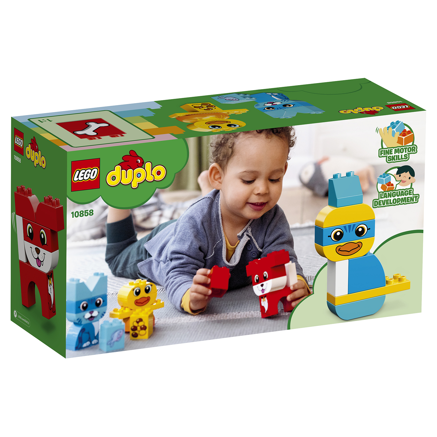 Конструктор LEGO Мои первые домашние животные DUPLO My First (10858) купить  по цене 9 ₽ в интернет-магазине Детский мир