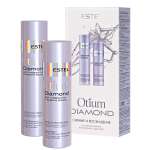 Косметический набор ESTEL otium diamond для гладкости и блеска волос 250+200 мл
