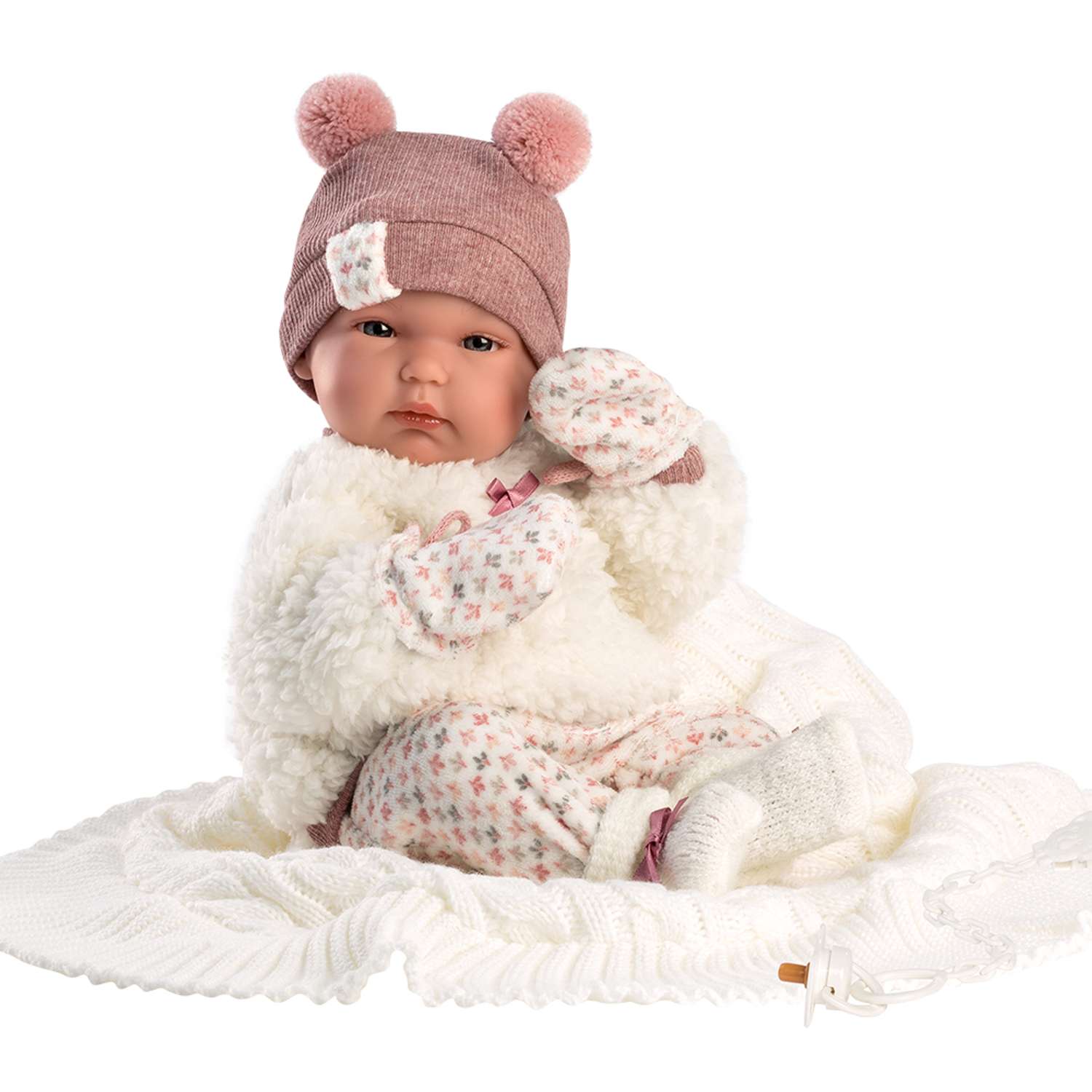 Кукла LLORENS Бимба с одеяльцем 35 см L 63576 - фото 3