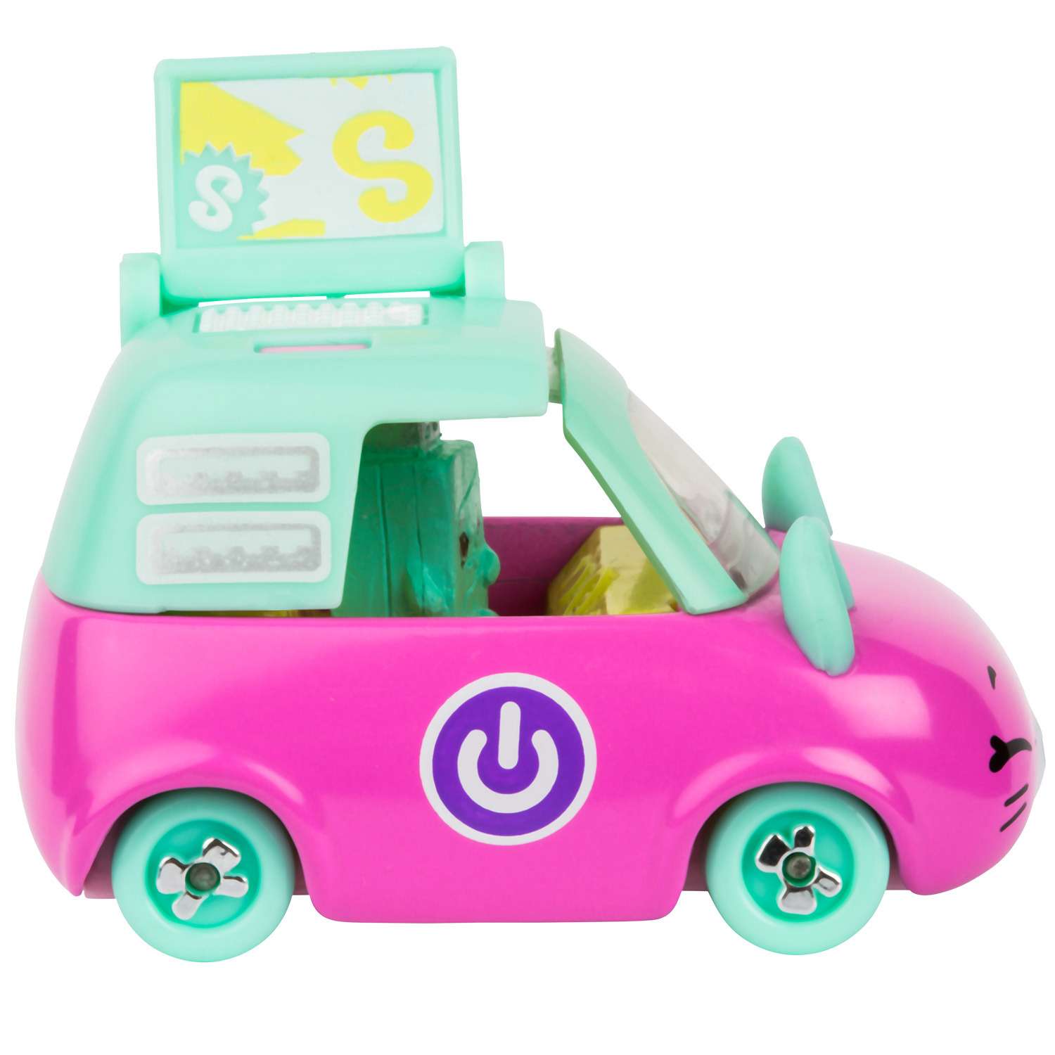 Машинка Cutie Cars с мини-фигуркой Shopkins S3 Лэптоп Лимо 57113 - фото 4