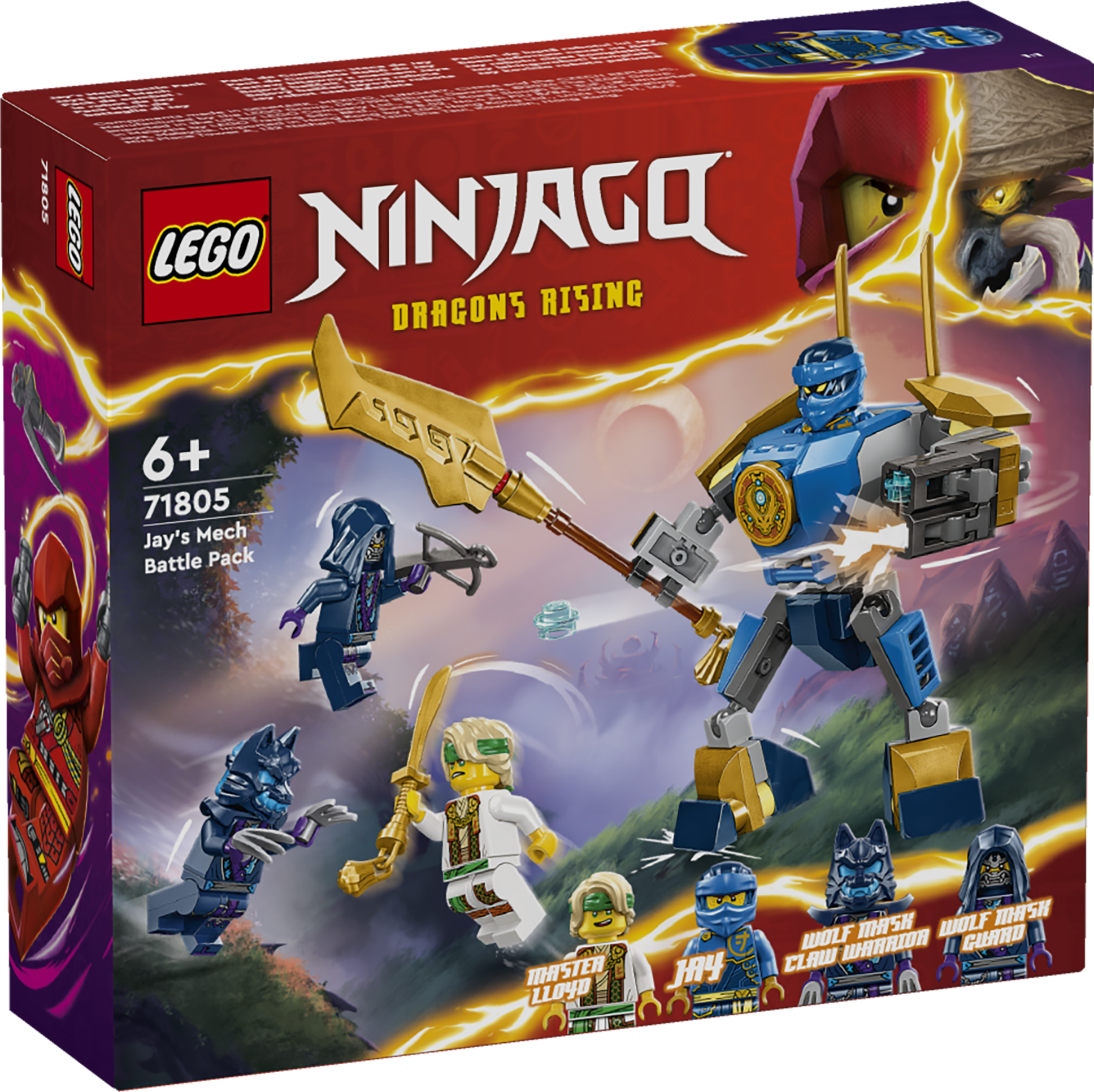 Конструктор LEGO Ninjago Боевой набор мехов Джея 71805 - фото 2