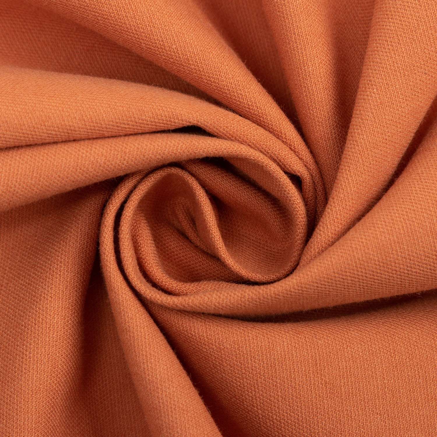 Скатерть Этель оранжевая 150х110 см саржа - фото 3