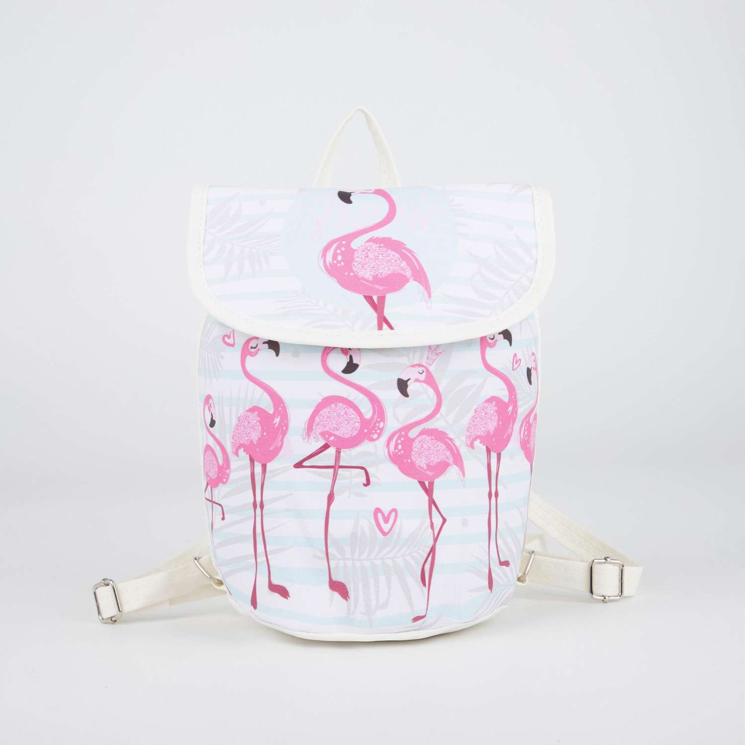 Детский рюкзак NAZAMOK с отделом на шнурке «Фламинго» - фото 1