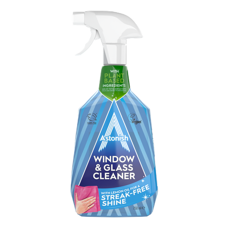 Очиститель Astonish Cтекол и окон. Аромат эвкалипт с лимоном Window Glass Cleaner