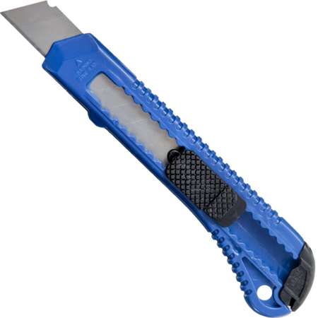 Канцелярский нож Attache 18 мм с фиксатором полибег 20 шт